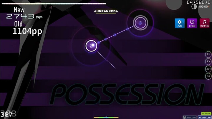 (Buffed by 3.6*!) TAG underground - POSSESSION [CHALLENGE] +HRDT | old vs new pp
