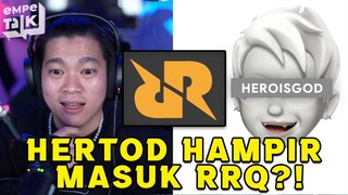 Hertod Pernah Ditawarin RRQ Buat Gantiin Bangsin?! - EMPETALK HeroIsGod