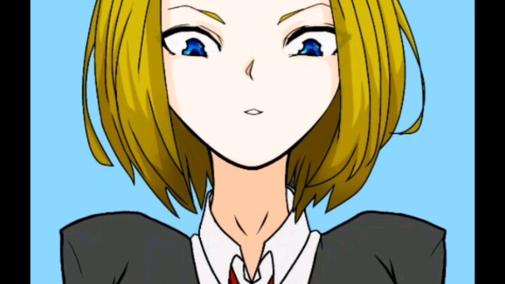 drawing anime girl on ibis paint