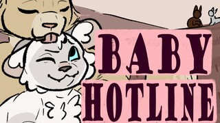 Baby Hotline Frostpaw [A Starless Clan] Warrior Cats Animation Meme