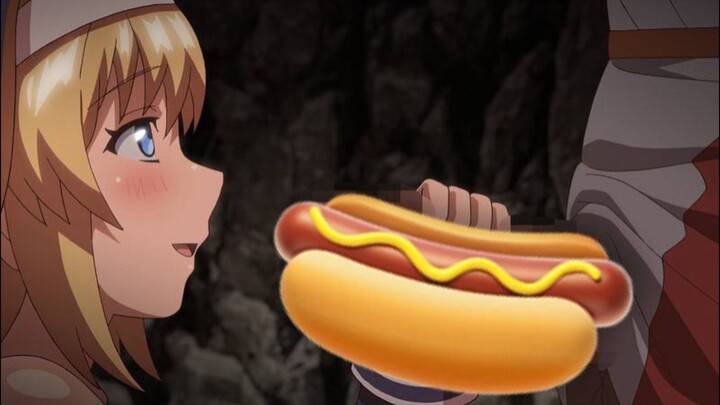 Kiranya hotvdog jumbo nggak tahunya cuma sosis mini yg lembek🤦‼️🔥🔥