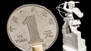 【Attack on Titan】Levi Carved from a Chalk.