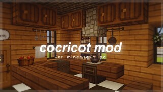 Cocricot Mod for mcpe | 🌿 cottagecore aesthetic furniture