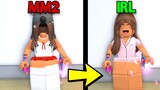 Roblox Murder Mystery 2, BUT IT'S ME IRL!