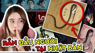 Rắn Đầu Người Nure Onna 'Quật Mộ Trùng Ma', Futakuchi Onna, Rokurokubi | Nhật Bản | NhinhiCreepy