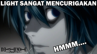 L Semakin Mencurigai Light Ketika Berbicara ❗️❗️ - Death Note