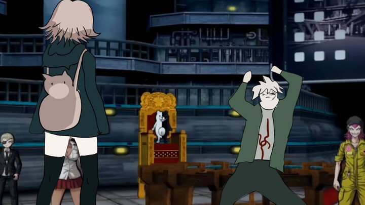 Komaeda Nagito: Alam meluas dan membunuh Botu![Danganronpa: The Animation]