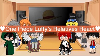 ||One Piece Luffy And His Relatives React||