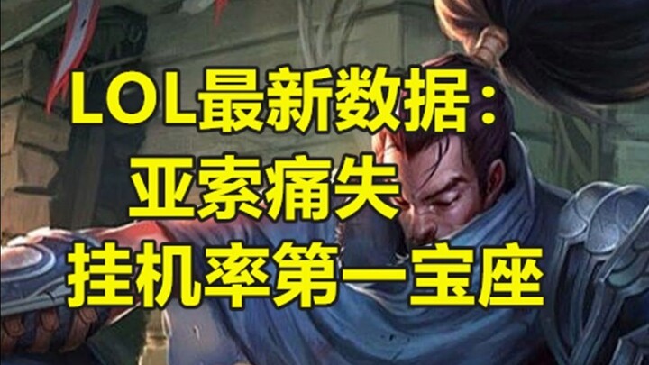 ข้อมูลการนั่งเล่นล่าสุดของ LOL: อาโซะเสียตำแหน่งอันดับหนึ่งไป ผู้เล่นโหมดซื้อท็อปนิยมนั่งเล่นมากที่ส