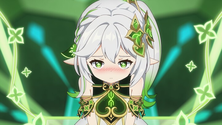 [Genshin Impact Animation]❤️Bạn có thể chạm vào đầu Nasida không?