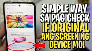 Paano MALAMAN Kung FAKE O ORIGINAL Ang PHONE SCREEN Ng Phone Mo