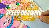 SPEED DRAWING ANIME Part 1