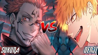 DENJI VS SUKUNA (Anime War) FULL FIGHT HD