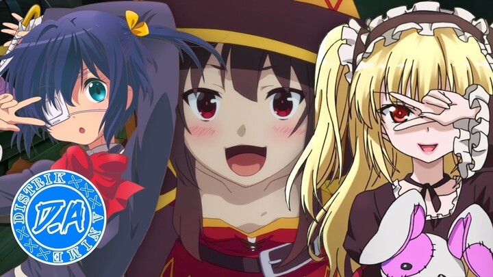 11 Karakter yang Punya Kelainan Chuunibyou di Dunia AniManga