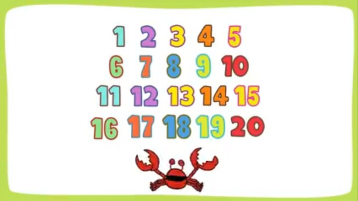 12345 numbers for nursery kids video