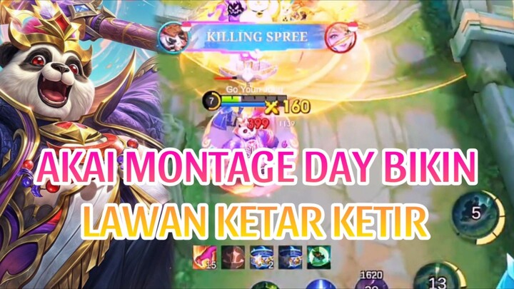 AKAI MONTAGE DAY BIKIN LAWAN KETAR KETIR