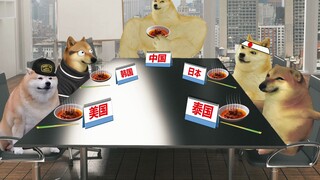 各国男生吃豆腐乳，是什么样子