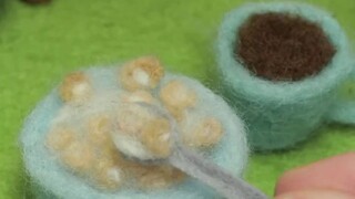 A Relaxing Weekend Watch: Animator Andrea Love's Wool Felt Stop-Motion Animation (Kitchen Edition)