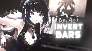 Invert Bars like Deku | After Effects AMV Tutorial