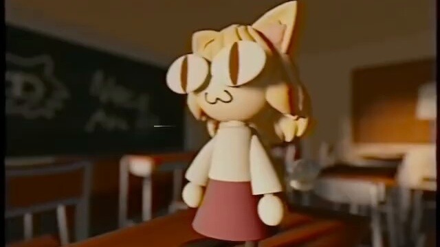 Iklan TV figur aksi Neko-chan (2003)