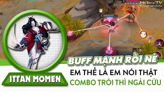 Onmyoji Arena | Gameplay Ittan Momen, được buff quá mạnh rồi, em thề là em nói thật :)