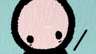 Rain in real life vs anime
