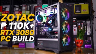 ASROCK & ZOTAC RTX 3080 Php 110K+ PC Build ft Proving Zotac FALSE Issues, Klevv Bolt XR & Azza Hive