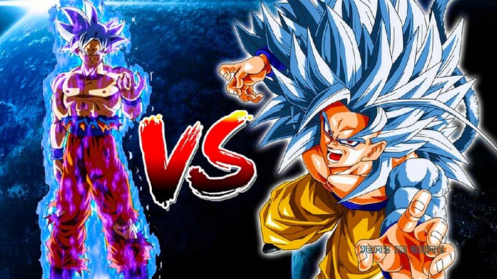 Goku Super saiyan Ultra instinct Vs Guko super saiyan 5 Full fight HD | DBZ | Jemz In Game
