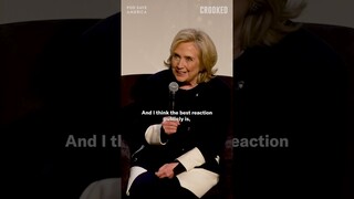 Hilary Clinton's Trump Indictment reaction #shorts