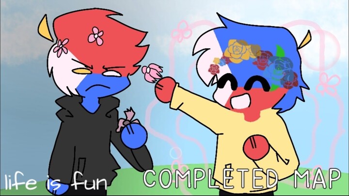 Life is fun COMPLETED MAP! (COUNTRYHUMANS)