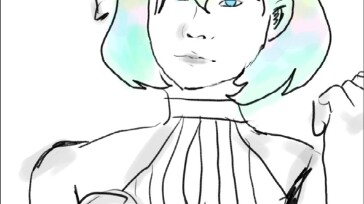 :What will my roommates be like on the first day of school? (Expecting) "Land of the Lustrous handwr
