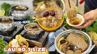 Bò Né Cô Út nay làm hẳn chiếc LẨU BÒ 3 SIZE độc lạ hổng giống ai! | Địa điểm ăn uống