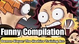 Hilarious Moments from Demon Slayer: The Hashira Training Arc