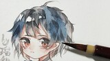 [Painting] White space and face coloring