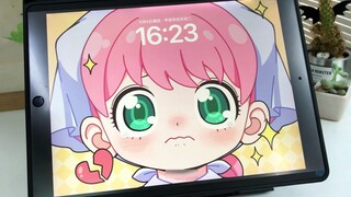 You only need hands to draw Aniya wallpaper. Ask your friends to draw it for you.