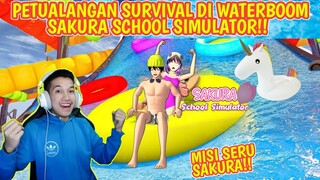 MINI GAME BARU DI SAKURA! BERPETUALANG SURVIVAL DI WATERPARK, WATERBOOM SAKURA SCHOOL SIMULATOR!!#5