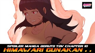 SPOILER MANGA BORUTO TWO BLUE VORTEX CHAPTER 10 "HIMAWARI GUNAKAN KEKUATAN KYUBI"