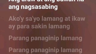 panaginip lang ba nong ikay nakilala