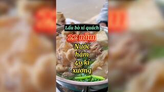 Lẩu bò xí quách