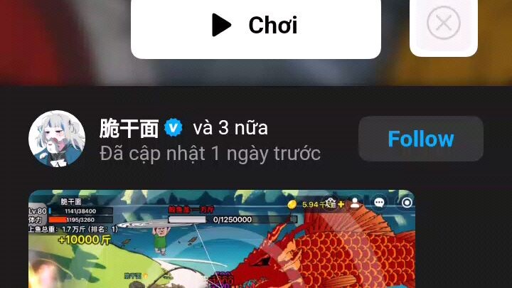 Chơi câu cá vạn cân