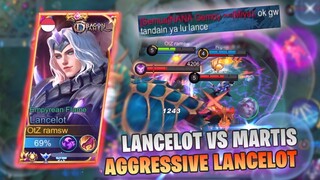 TOP GLOBAL LANCELOT VS MARTIS, GW DITANDAIN SAMA TOP GLOBAL MIYA - MOBILE LEGENDS