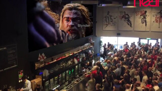 Watching The Avengers 4 in a foreign bar