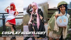 Cosplay Highlight Waku Waku Fest D1 - Senayan Park - Tprojektt | #Midoricosplayvideo #lombacosplay