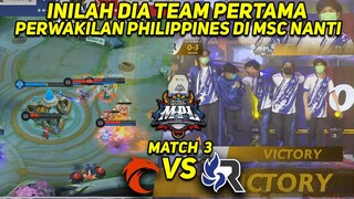 INI DIA PERWAKILAN FILIPIN DI MSC, INDO HRUS HATI2 KUAT BGT INI TEAM - MPL PH RSG PH VS TNC GAME 3