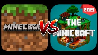 Minecraft VS The MiniCraft Building LokiCraft 2021