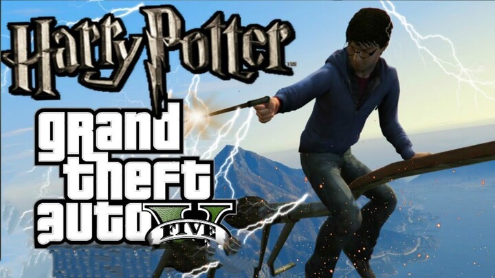 Harry Potter Mod | GTA 5 Mod Moment Lucu (Bahasa Indonesia)