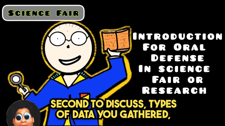 Intro for Oral Defense in Research or Science Fair