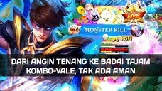 VALE : HEMBUSKAN ANGIN, LAWAN TERBANTING