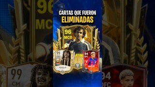 Cartas eliminadas en FC Mobile 😔 #fifa #fifamobile #reels #shorts