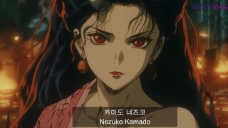 【搬运】《鬼灭之刃》80-90年代复古版